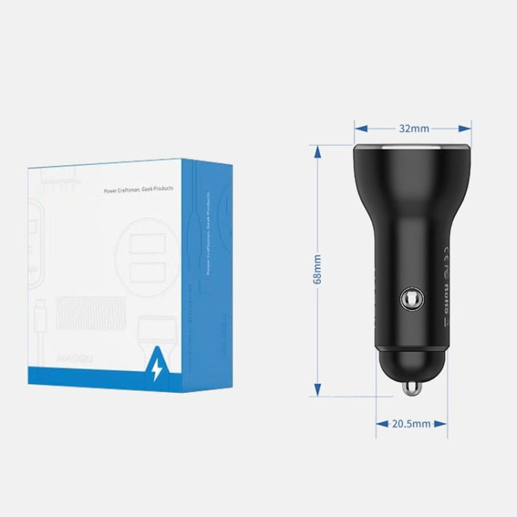 Fast Charge Dual Ports Car Charger - QIAKEY QK Series