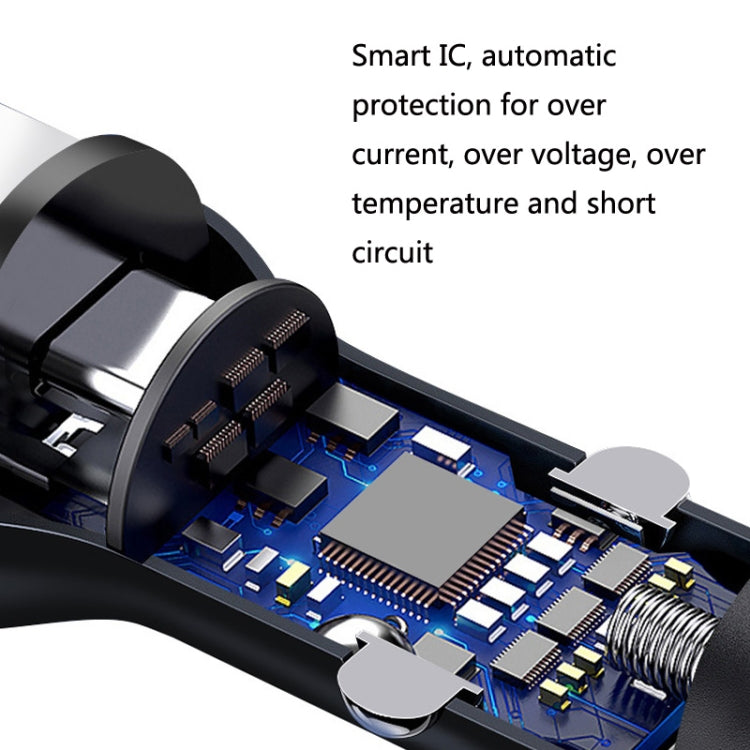 Fast Charge Dual Ports Car Charger - QIAKEY QK Series