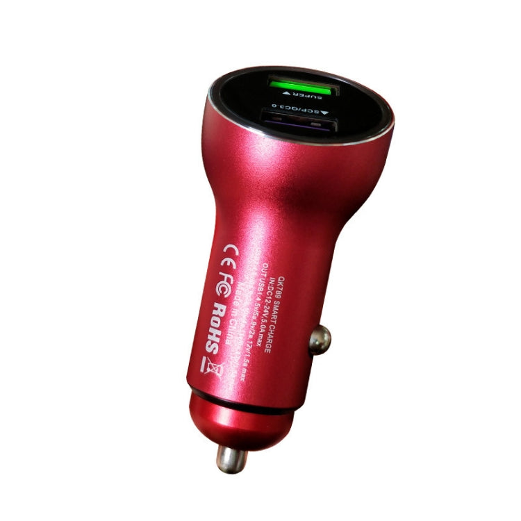 Fast Charge Dual Ports Car Charger - QIAKEY QK Series