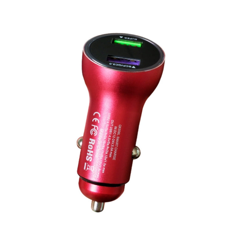 Fast Charge Dual Ports Car Charger - QIAKEY QK Series