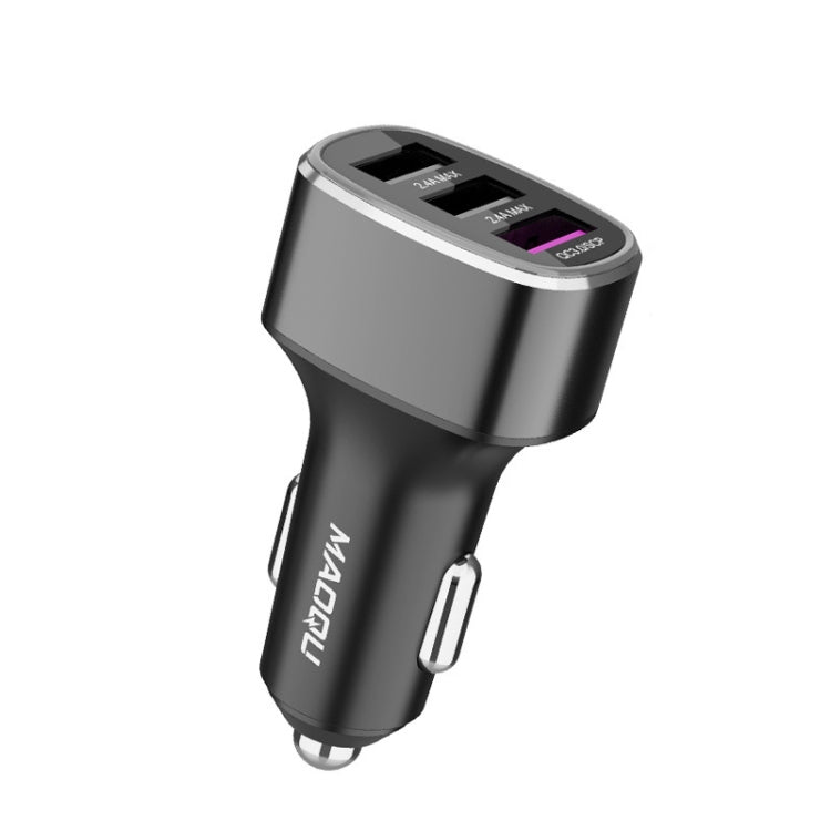 Fast Charge Car Charger with 3 USB Ports - QIAKEY GT680 &
