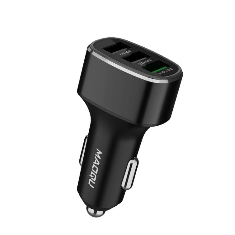 Fast Charge Car Charger with 3 USB Ports - QIAKEY GT680 &