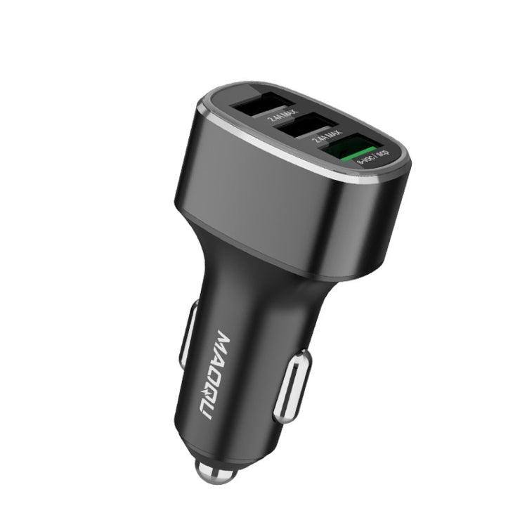 Fast Charge Car Charger with 3 USB Ports - QIAKEY GT680 &