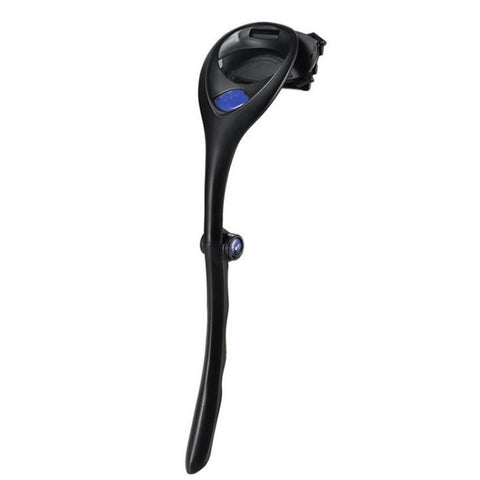 Coltello da barba pieghevole indolore con manico lungo epilatore posteriore, Long Handle Shaver