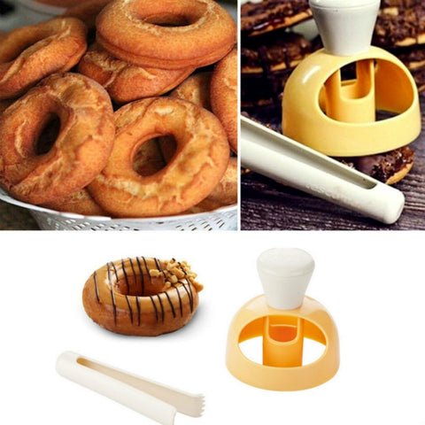Outil pour collation de cuisine en plastique pour torta fondente fai-da-te, moule à beignet DIY