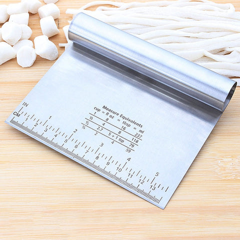 Accueil Durevole acciaio inossidabile con instrumentsi per la cottura della tagliatella con sezione in scala, Noodle Cutter (Argent)