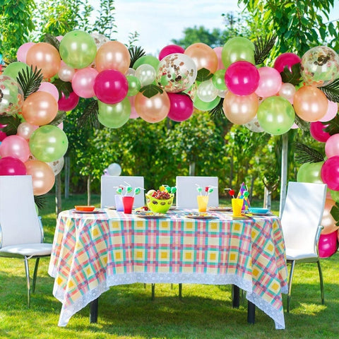 Set di palloncini con decorazione a foglia di tartaruga fenicottero Set di decorazioni per feste con palloncini in lattice, Flamingo Turtle Leaf Decoration Balloon
