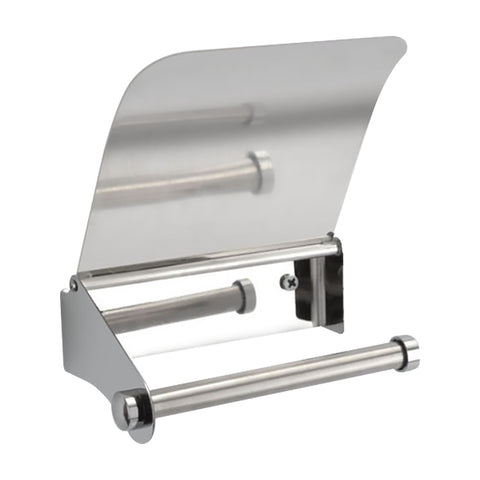 Porta fazzoletti da parete in acciaio inox Porta fazzoletti da bagno in acciaio inox Porta carta igienica, Roll Tissue Box Holder