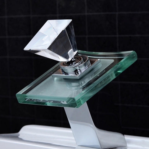 Rubinetto a cascata a LED Controllo della temperatura colorato Rubinetto antiscottatura che change colore, Robinet à changement de couleur