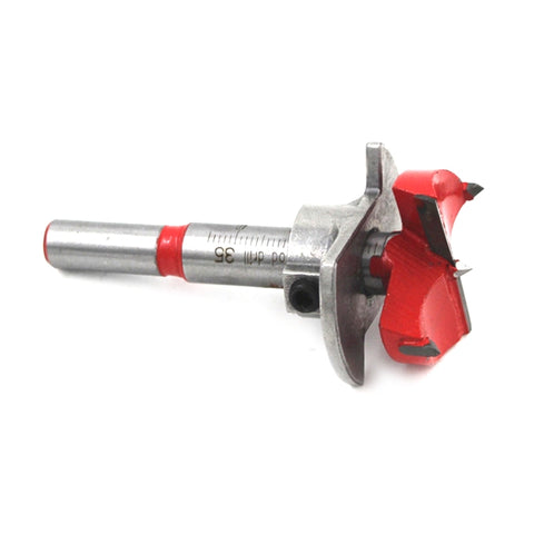 Alesatore speciale per cerniera per trapano ad ala piatta con punta per lavorazione del legno da 35 mm, Woodworking Bit