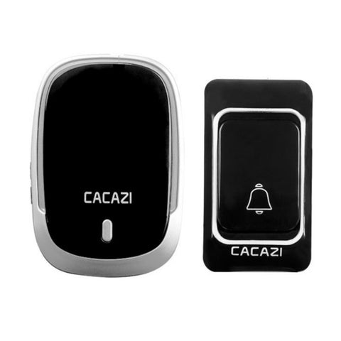 Campanello impermeabile wireless Smart Music cercapersone CACAZI K01, consegna colore casuale, spina USA / UE / Regno Unito