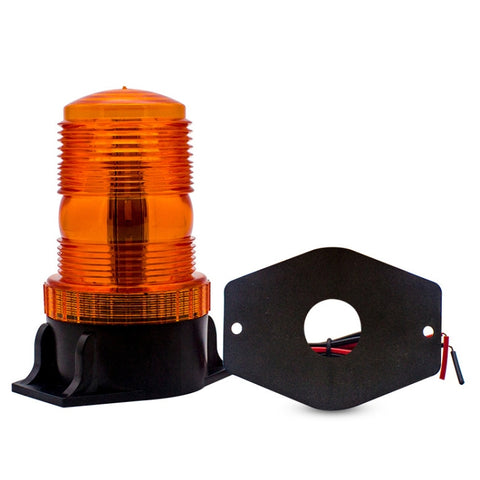 Lumières d'avertissement pour chariots d'ascenseur 10-110 V Lumières stroboscopiques pour l'école Construction de trafic Panneau LED pour véhicules d'ingénierie Lumières flash, feux d'avertissement pour chariots élévateurs