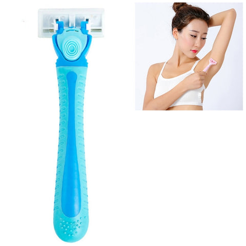 Rasoio manuale da donna per la rimozione dei peli di tutto il corpo Rasoio maschile Consegna colore casuale, Random Color Delivery