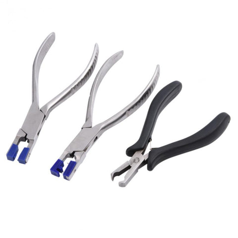 Ensemble de pinces pour les yeux professionnels en acciaio inossidabile Kit d'instruments de montage pour le montage sans montage pour la réparation de la monture pour les yeux, ensemble de pinces à lunettes