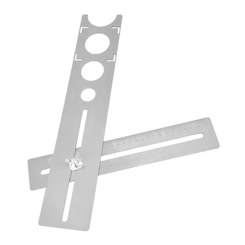 Positionneur universel de trou pour piastrelle Dispositif multifonctionnel pour la mise en place de la perforation du marbre Dispositif de mise en place réglable pour piastrelle pour pavés à parements, Positionneur de trou universel pour carrelage
