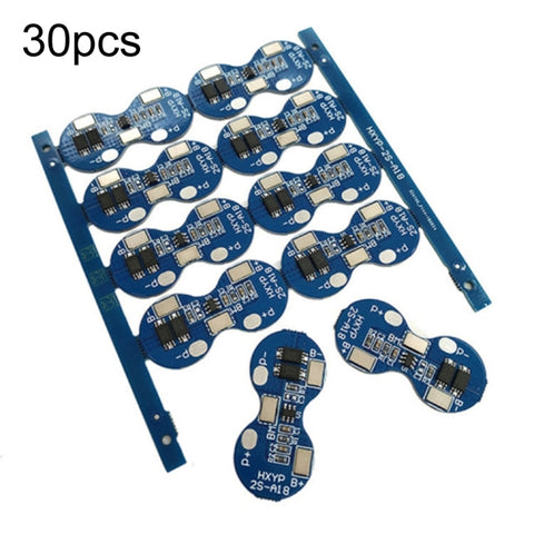 Scheda di protezione per batterie 18650 7,4 V / 8,4 V - 30 pezzi,
