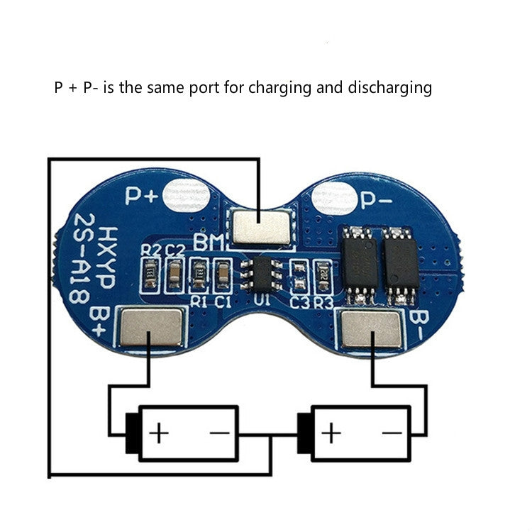 30 PCS 18650 Lithium Battery Protection Board - 4A Tandem