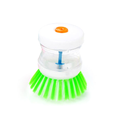 Spazzola pour piatti da cucina, 2 pièces, avec distributeur pour sapone liquide, ustensiles Pot brosse à vaisselle