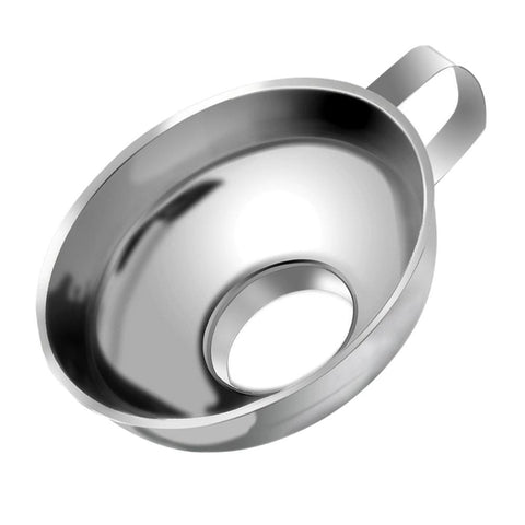Imbuto per piccoli alimenti di grosso calibro in acciaio inossidabile 304 da cucina domestica, Entonnoir en acier