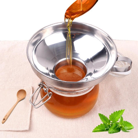 Imbuto per piccoli alimenti di grosso calibro in acciaio inossidabile 304 da cucina domestica, Entonnoir en acier