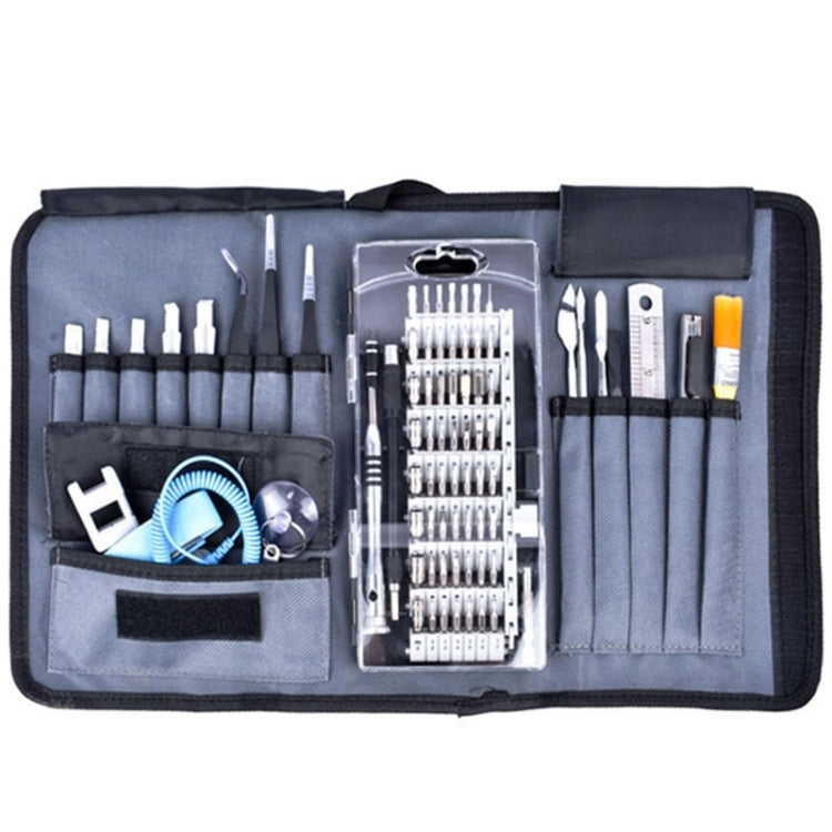 Portable Cloth Bag Mobile Phone Disassembly Maintenance Tool Multi-function Combination Tool Screwdriver Set, Black, Yellow, Orange, Blue, Green