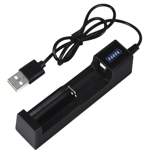 Batterie avec support pour un seul emplacement pour batterie USB 18650 de 10 pièces avec fonction Torcia