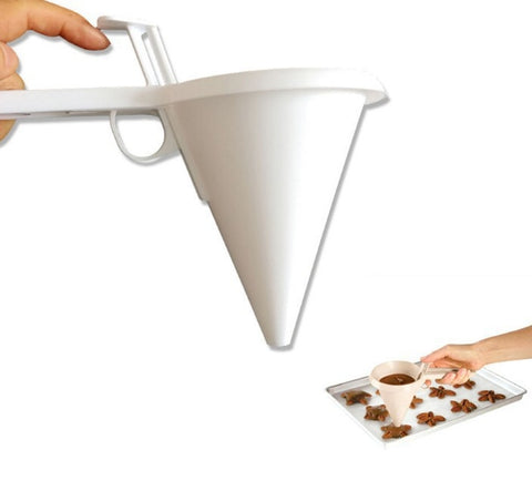 7 pièces. Imbuto per glassa di crema al burro, porzione portable, tazza, torta, dispenser per cioccolato