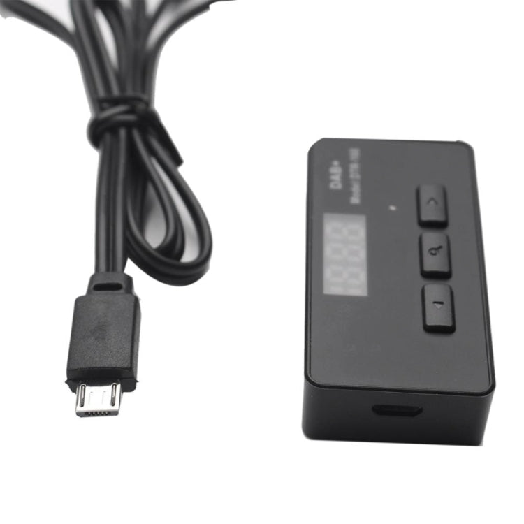 Scatola ricevitore per trasmissione digitale DAB+ Scatola ricevitore DAB+ per auto con inoltro FM, with FM Forwarding