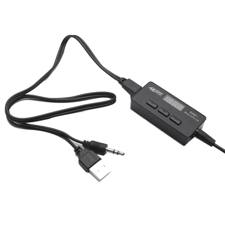 Scatola ricevitore per trasmissione digitale DAB+ Scatola ricevitore DAB+ per auto con inoltro FM, with FM Forwarding