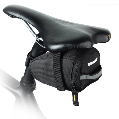 Rhinowalk Borsa da coda per bicicletta ultraleggera Borsa da sella Borsa per attrezzi per camera d'aria Borsa da ciclismo per mountain bike, Rhinowalk Saddle Bag