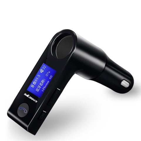 Transmetteur FM pour lecteur MP3 Bluetooth Vivavoce pour auto G7S avec écran LCD, G7S