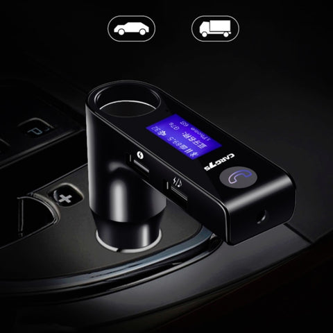 Transmetteur FM pour lecteur MP3 Bluetooth Vivavoce pour auto G7S avec écran LCD, G7S
