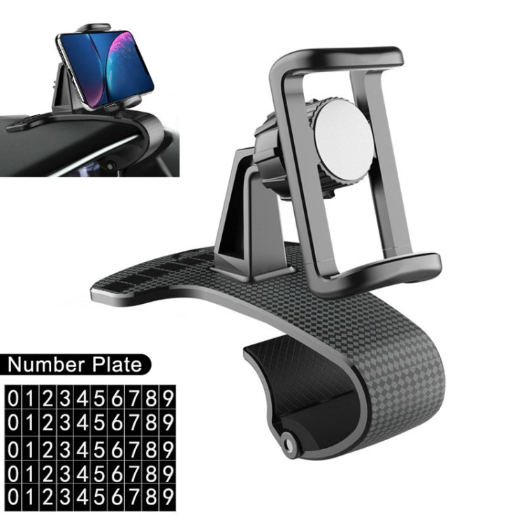 Supporto per telefono cellulare per auto, fibbia per carrello per strumenti, clip interna, staffa di navigazione per telefono cellulare con targa, Navigation Bracket With Number Plate