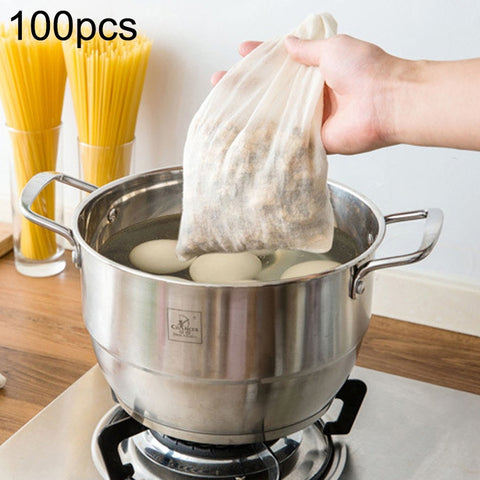 20 sacs filtrants en garza par zuppa, ustensiles de cuisine, sacs isolants pour résidus de zuppa, filtre à gaze à soupe