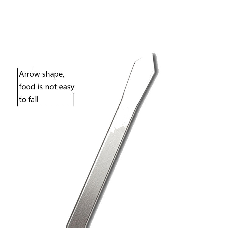 Stainless Steel BBQ Skewers with Heat-Proof Handles - 5 Pack