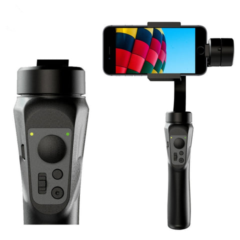 Stabilisateur cardanico portable à trois assi H4 pour une lecture stable, support en direct pour caméra avec bilan anti-vibration