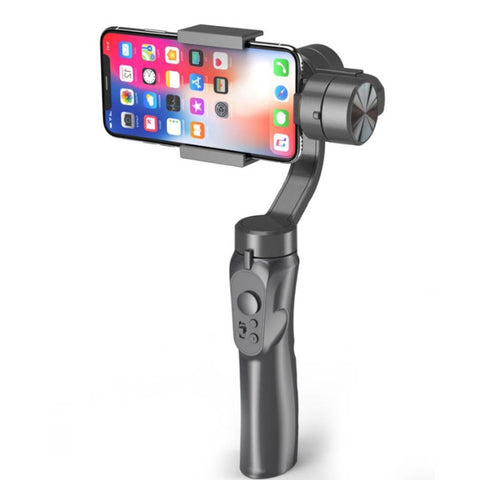 Stabilisateur cardanico portable à trois assi H4 pour une lecture stable, support en direct pour caméra avec bilan anti-vibration
