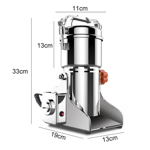 Machine pour disperser des matériaux médicinaux oscillants Piccola molatrice pour fermes pour fermes Spina europea, Machine de broyage de médicaments