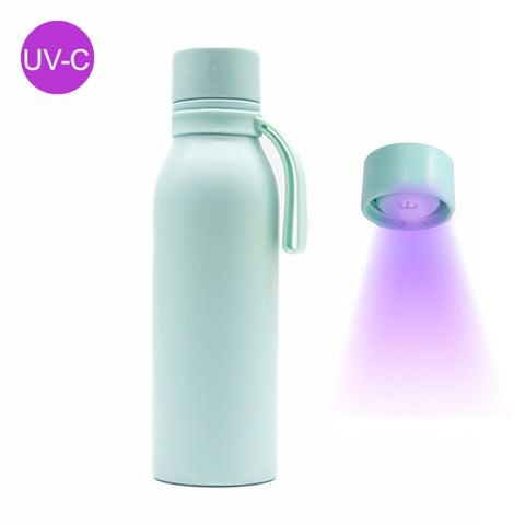 Stérilisation aux ultraviolets et désinfection intelligente Boccetta per vuoto in acciaio inossidabile con ricarica USB, USB Vacuum Flask