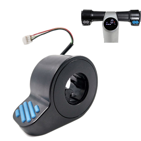 Pour accessoire scooter Ninebot ES1 / ES2 / ES3 / ES4 Accélérateur avec quadrante à dito, Bleu