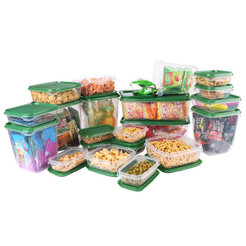Set di scatole per la conservazione della freschezza domestica 16 in 1 Set di scatole di conservazione multifunzionali per congelamento e refrigerazione del frigorifero, Household Fresh-keeping Box