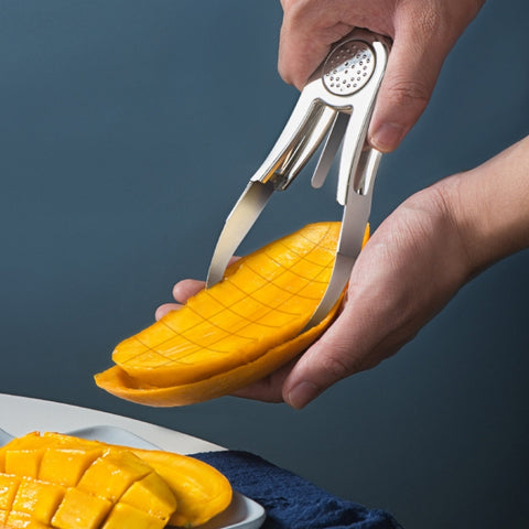 Affettatrice e pelapatate per mango, Mango Slicer