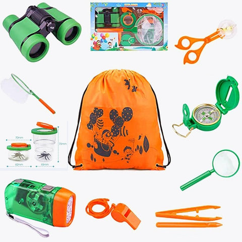 Ensemble de binocolis pour l'observation des inserts pour l'aventure dans l'air ouvert pour les enfants, RF-A046