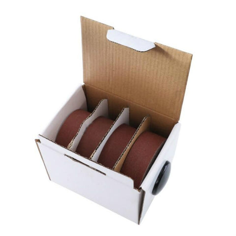 Rotoli di tela smeriglio trafilabili Rotoli di tela smeriglio morbida Carta abrasiva per la lavorazione del legno, metallo e vetro, Emery Cloth Rolls