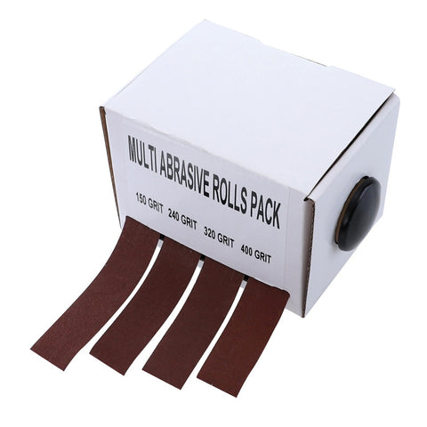 Rotoli di tela smeriglio trafilabili Rotoli di tela smeriglio morbida Carta abrasiva per la lavorazione del legno, metallo e vetro, Emery Cloth Rolls