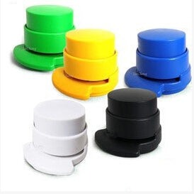 Senza punti metallici, pinzatrice a fogli mobili, raccoglitore ad aria senza ago, consegna a colori casuale, Needle-free Binder