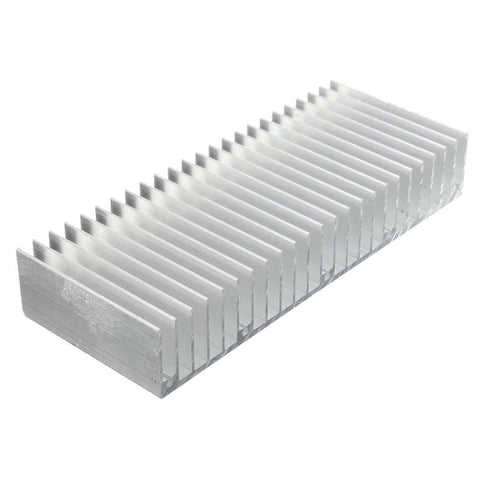 Refroidissement du dissipateur de chaleur en aluminium pour mémoire de puissance transistor LED IC IC, dimensions: 150x60x25mm