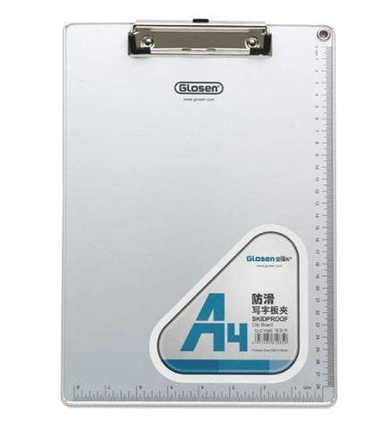 Cartella per appunti in alluminio A4, materiale di cancelleria per ufficio scolastico, dimensioni: 31,5x22,5 cm, 31.5x22.5cm