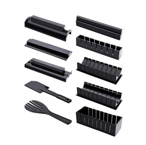10 pièces/ensemble de timbres par palette de riz pour sushi fai da te con alghe, 10 pièces/ensemble