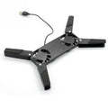 Portable Foldable Laptop Cooling Pad - 2 Piece Set